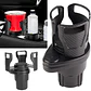 Portavasos Doble Auto Giratorio ajustable 2 en 1 base expansible - Miniatura 15