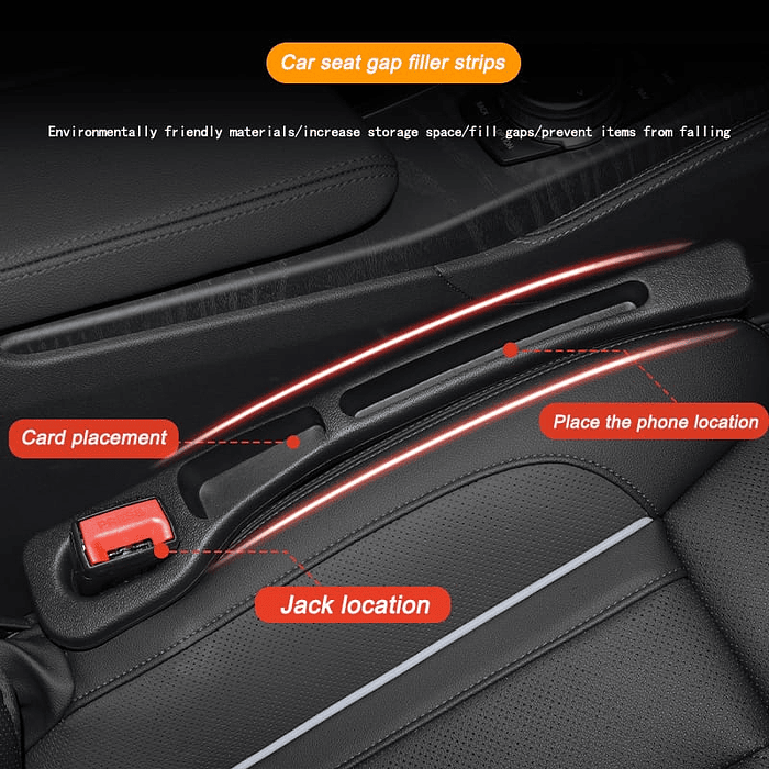 🔥Oferta especial🔥 X2 protector relleno de espacio entre asiento de autos  4