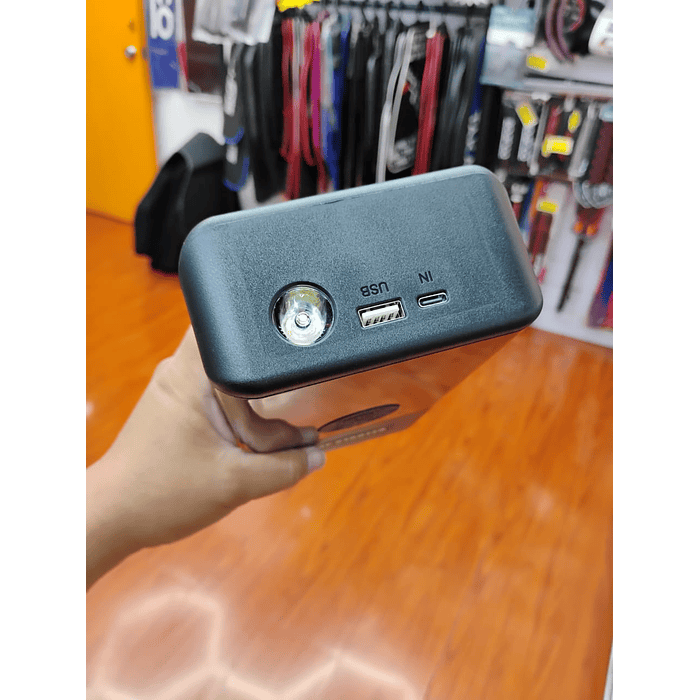 🌟Oferta especial🌟  Partidor inflador 12V portátil, arranque y energía auto de emergencia 7