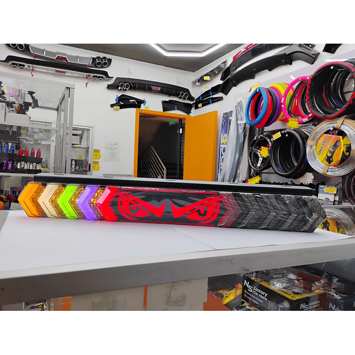 💥Oferta liquidacion💥  Luz  trasera LED para camión 12/24V RGB freno giro 59cm ojos LED 3