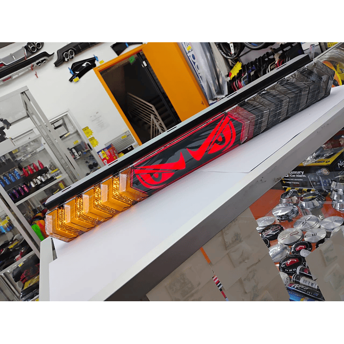 💥Oferta liquidacion💥  Luz  trasera LED para camión 12/24V RGB freno giro 59cm ojos LED 6