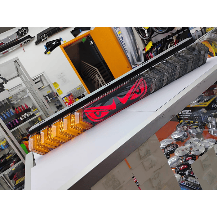 💥Oferta liquidacion💥  Luz  trasera LED para camión 12/24V RGB freno giro 59cm ojos LED 8