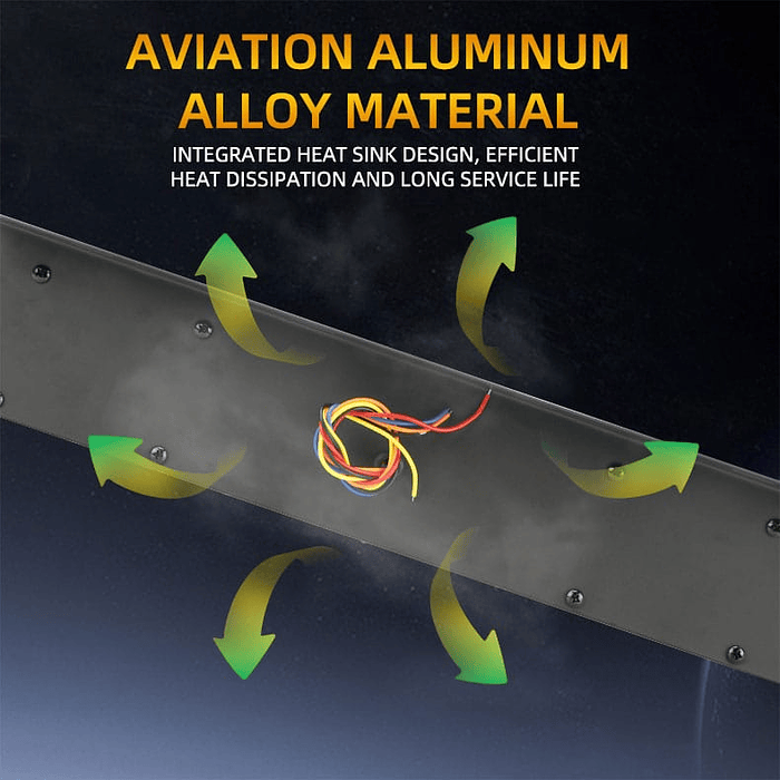 💥Oferta liquidacion💥  Luz  trasera LED para camión 12/24V RGB freno giro 59cm ojos LED 9