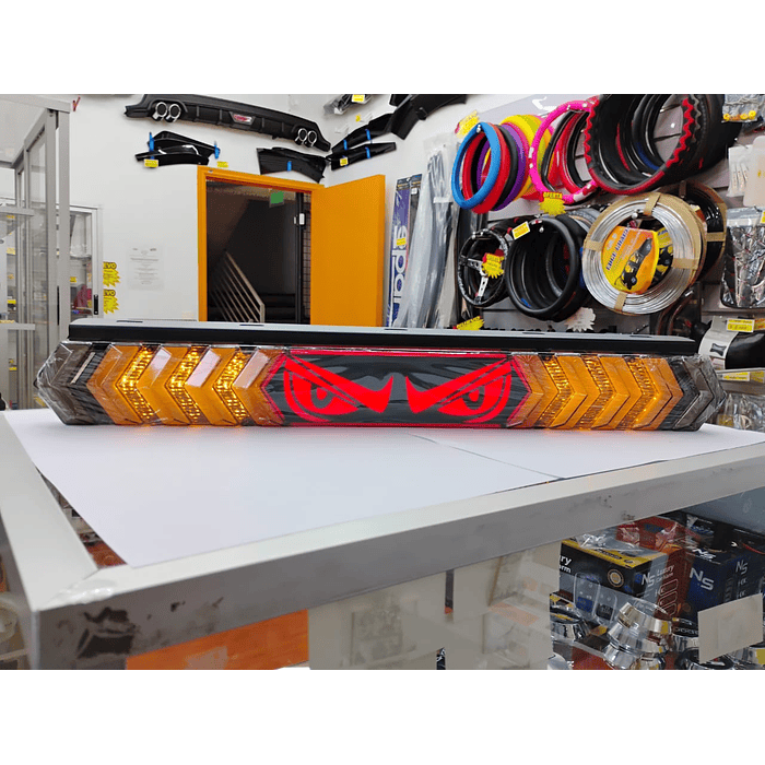 💥Oferta liquidacion💥  Luz  trasera LED para camión 12/24V RGB freno giro 59cm ojos LED 1