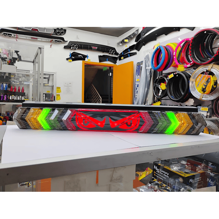 💥Oferta liquidacion💥  Luz  trasera LED para camión 12/24V RGB freno giro 59cm ojos LED 14