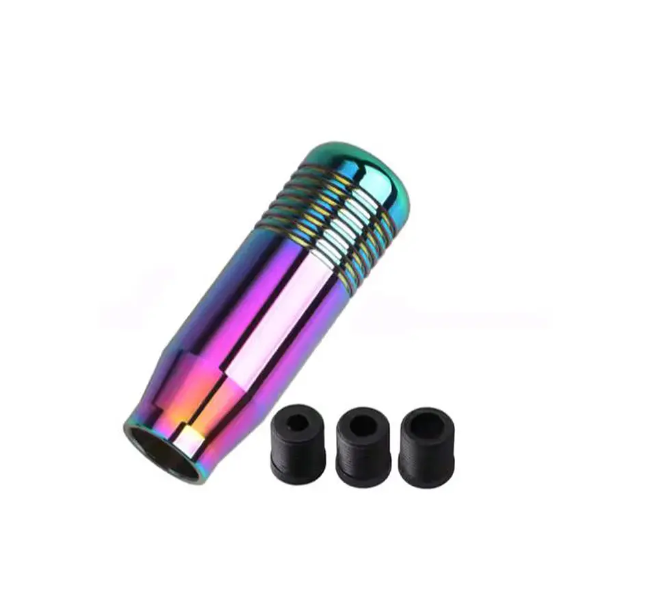 Pomo Perilla de cambio universal metalico 8.5cm tornasol 4