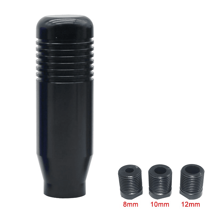 🌟Oferta especial 🌟  Pomo Perilla de cambio universal metalico 8.5cm Sparco negro 4