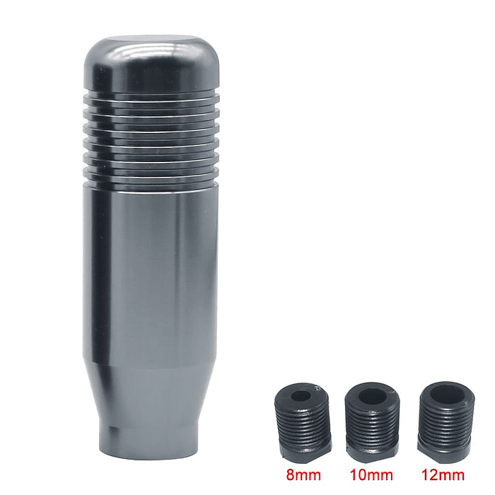 🌟Oferta especial 🌟  Pomo Perilla de cambio universal metalico 8.5cm Sparco gris grafito 10