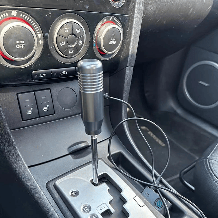 🌟Oferta especial 🌟  Pomo Perilla de cambio universal metalico 8.5cm Sparco gris grafito 15