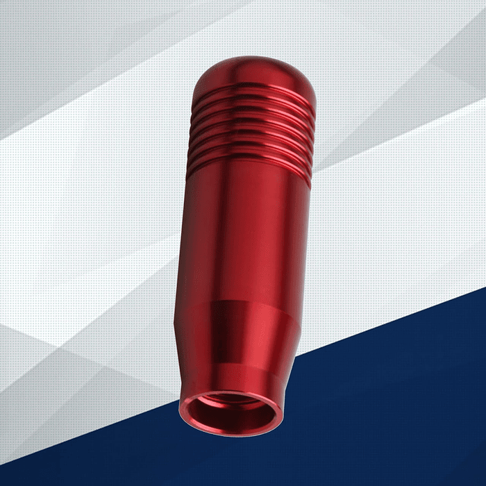 🌟Oferta especial 🌟  Pomo Perilla de cambio universal metalico 8.5cm Sparco Rojo 13