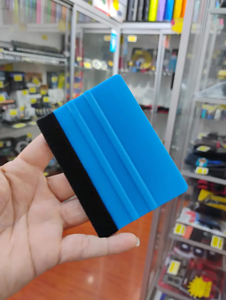 X1 Espátula squeegee con fieltro para vinilo y polarizado y wrap 1