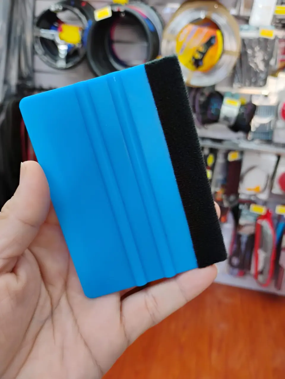 X1 Espátula squeegee con fieltro para vinilo y polarizado y wrap 17
