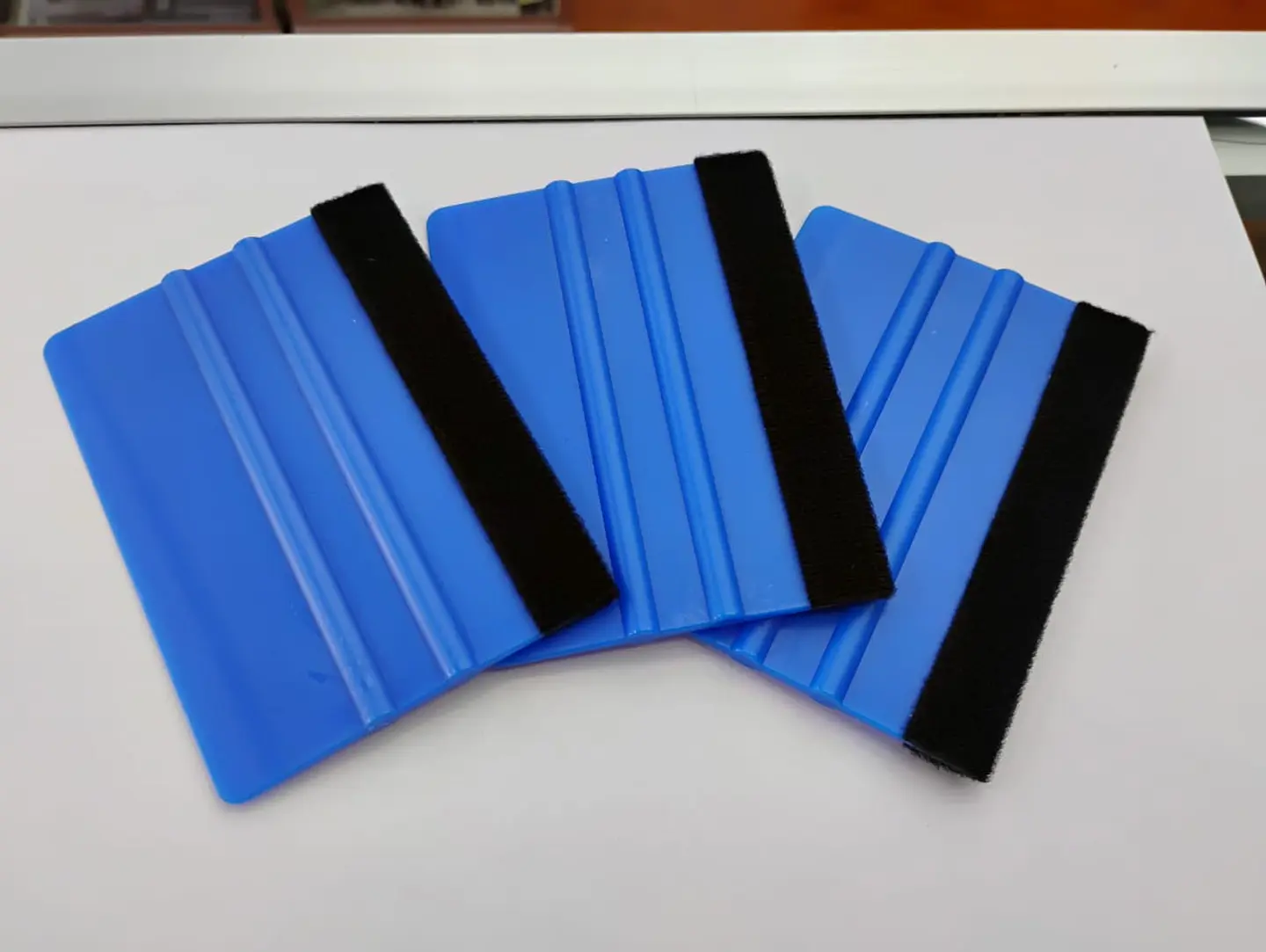 X3 Espátula squeegee con fieltro para vinilo y polarizado y wrap 1