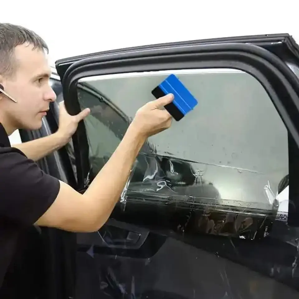 X3 Espátula squeegee con fieltro para vinilo y polarizado y wrap 10