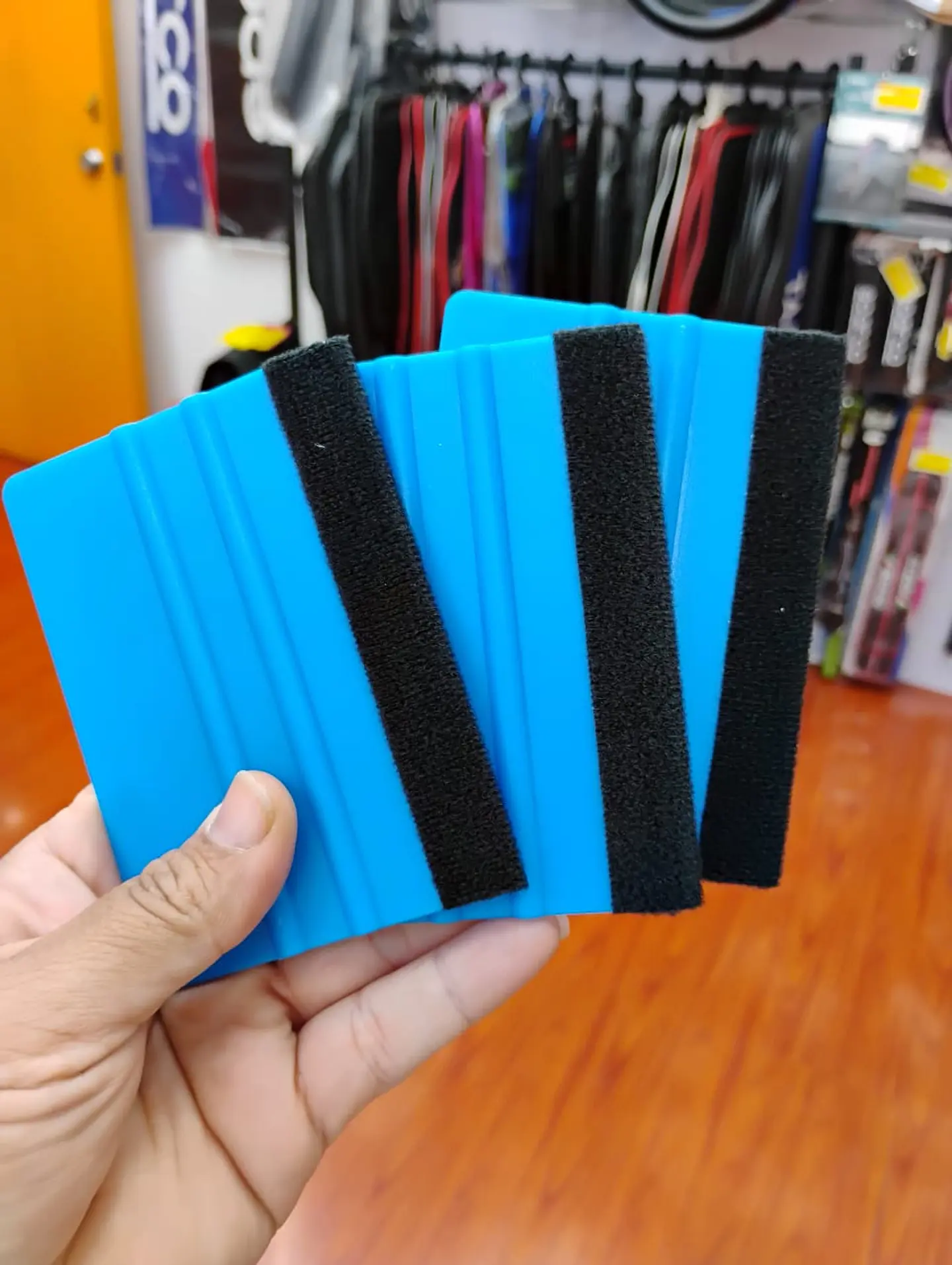 X3 Espátula squeegee con fieltro para vinilo y polarizado y wrap 12