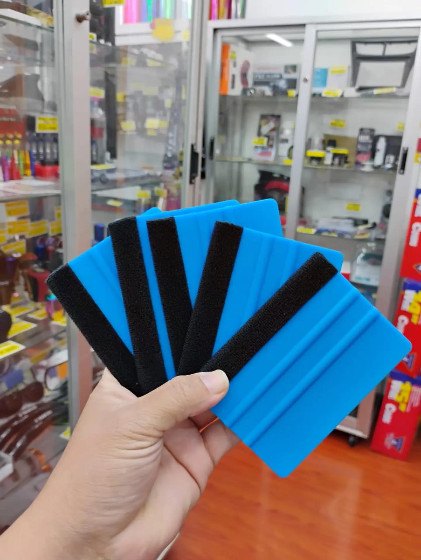 X5 Espátula squeegee con fieltro para vinilo y polarizado y wrap 10