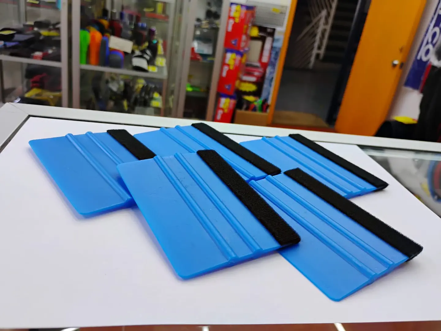 X5 Espátula squeegee con fieltro para vinilo y polarizado y wrap 13