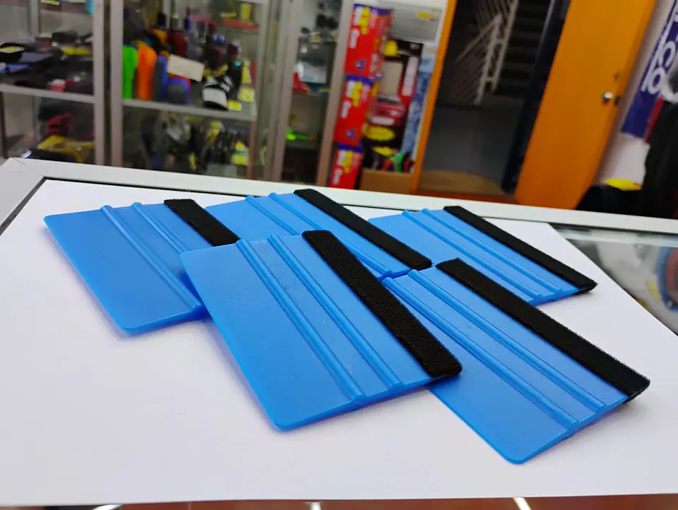 X5 Espátula squeegee con fieltro para vinilo y polarizado y wrap 13