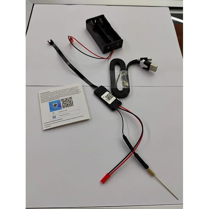 Micro cámara IP WiFi inalámbrica portátil 4K con vista remota HD 1