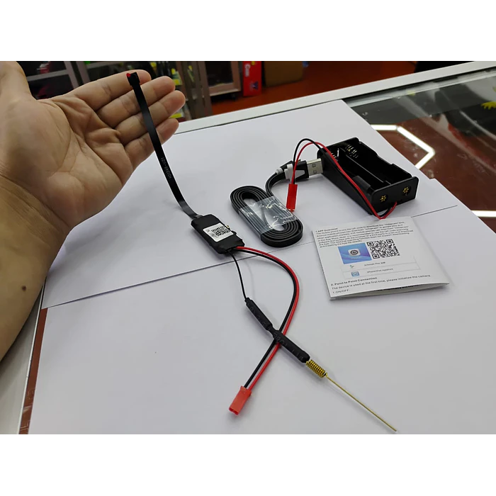 Micro cámara IP WiFi inalámbrica portátil 4K con vista remota HD 6