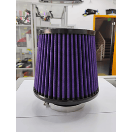 *Filtro de aire de inducción cónico universal Morado*