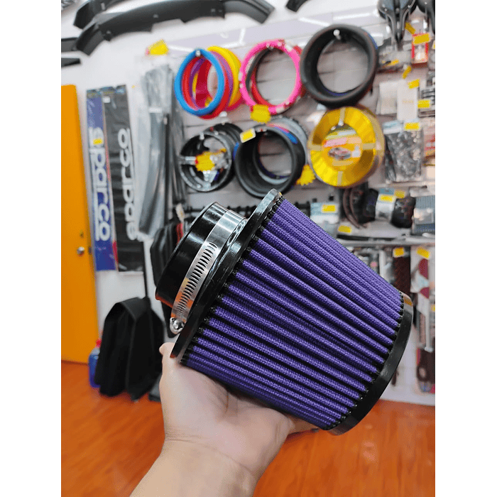 *Filtro de aire de inducción cónico universal Morado* 3