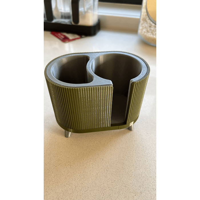 ✨ Organizador para Discos de Algodón y Cotones ✨ medidas 9.3cm x 12.1cm x 7.8cm 9