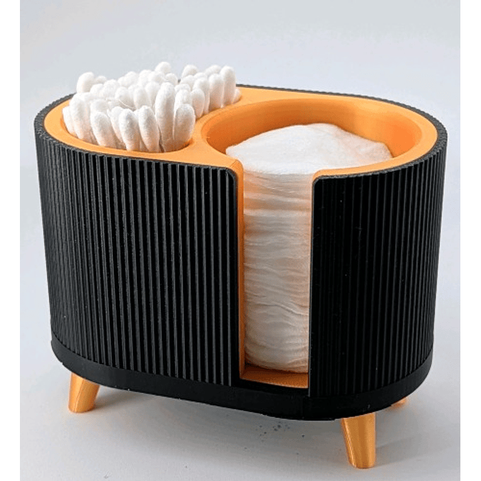 ✨ Organizador para Discos de Algodón y Cotones ✨ medidas 9.3cm x 12.1cm x 7.8cm 13