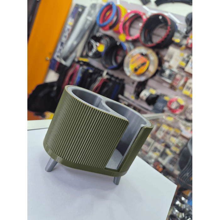 ✨ Organizador para Discos de Algodón y Cotones ✨ medidas 9.3cm x 12.1cm x 7.8cm 1