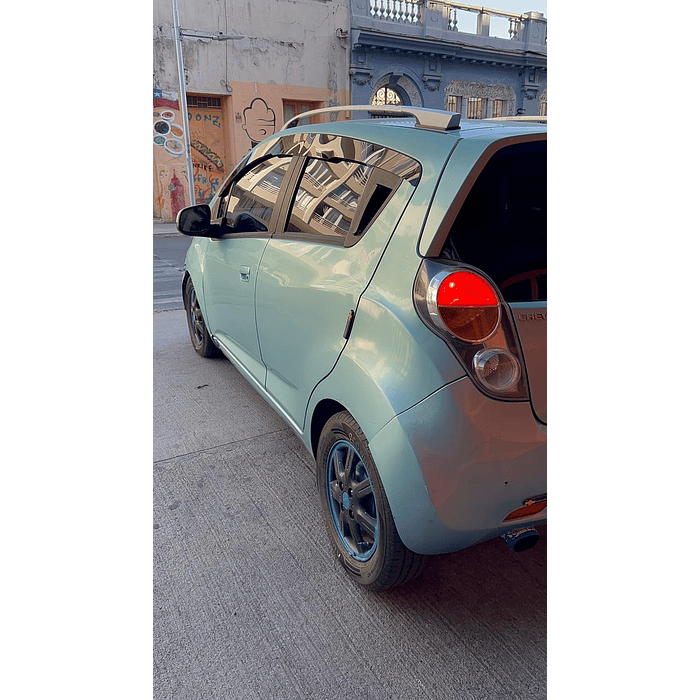 Bota Aguas de Acrílico 2mm plano Negro Brillante a Medida para Chervrolet Spark GT 2010 a 2016 5