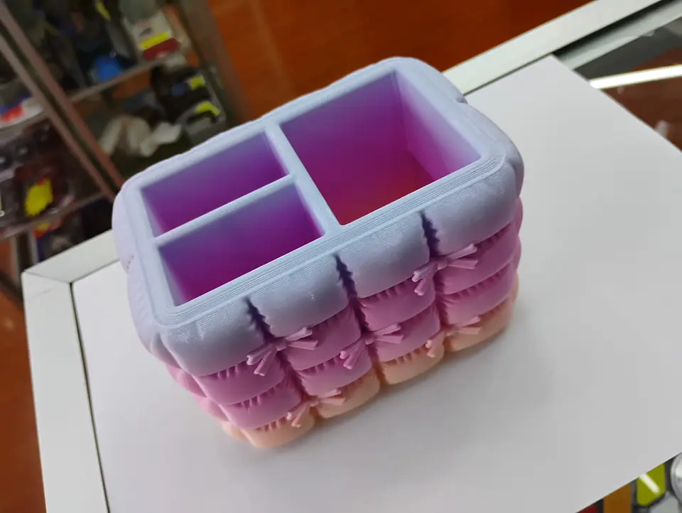 Organizador de Brochas Maquillaje Coquette Acolchado medidas 5