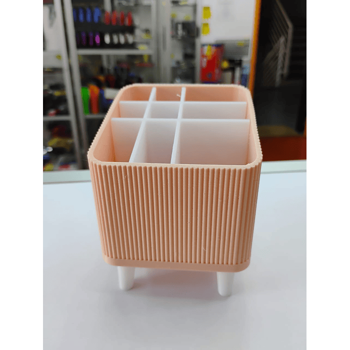 organizador de maquillaje para cosméticos y brochas medidas 8.1cm x 8.1cm xn 10cm x 8cm 3