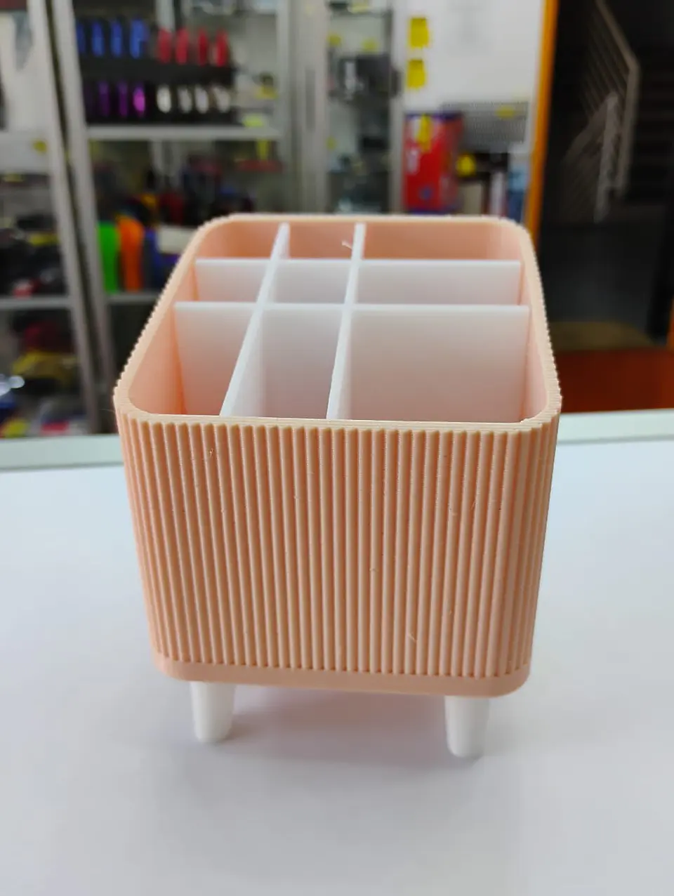 Organizador de maquillaje para cosméticos y brochas medidas 8.1cm 3