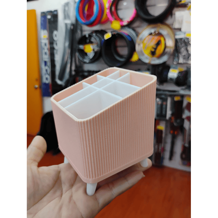 organizador de maquillaje para cosméticos y brochas medidas 8.1cm x 8.1cm xn 10cm x 8cm 5