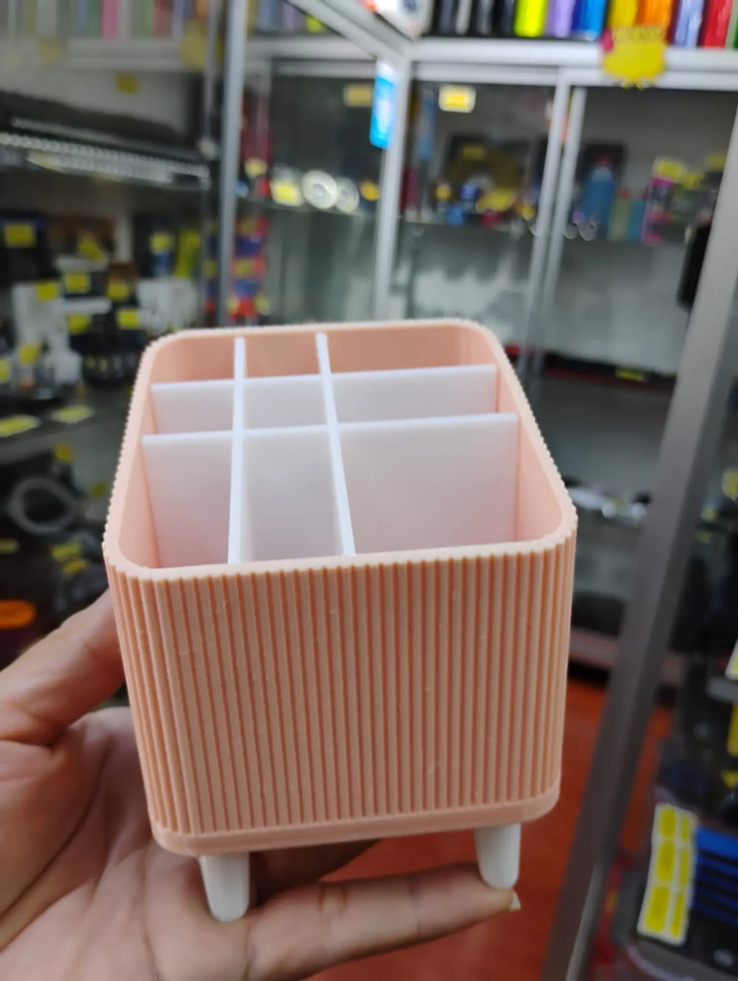 Organizador de maquillaje para cosméticos y brochas medidas 8.1cm 7