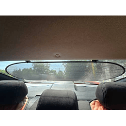 Cortina parasol plegable para ventana trasera Medidas: 100 cm x 50 cm