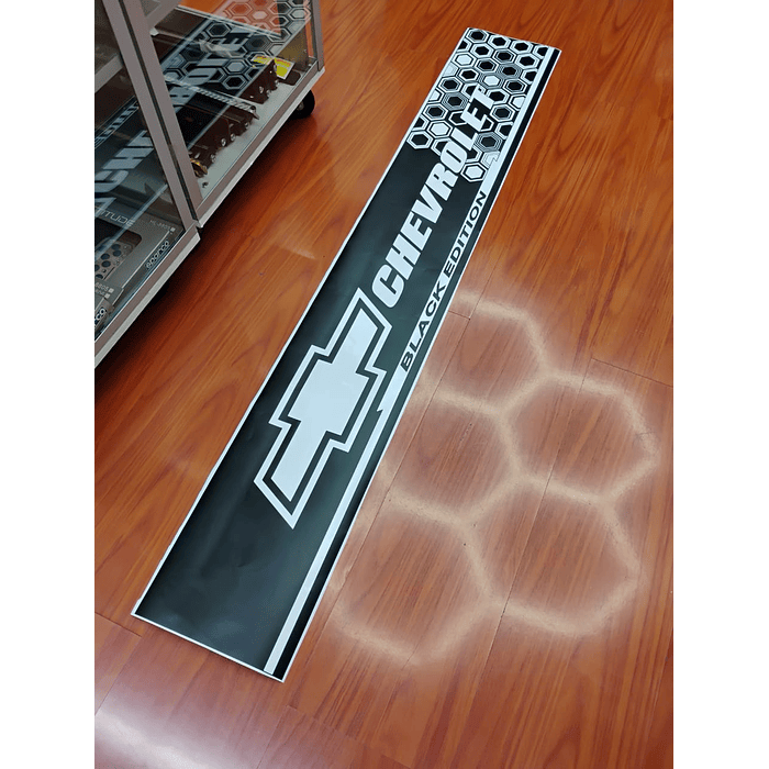  Stickers, estiquetas, Pegatina para parabrisas delantero de autos, pegatina con logotipo de Chevrolet color disponible: Negro medidas 130 x 20cm  6