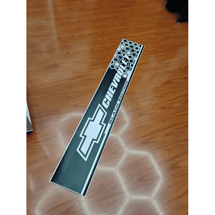  Stickers, estiquetas, Pegatina para parabrisas delantero de autos, pegatina con logotipo de Chevrolet color disponible: Negro medidas 130 x 20cm  7