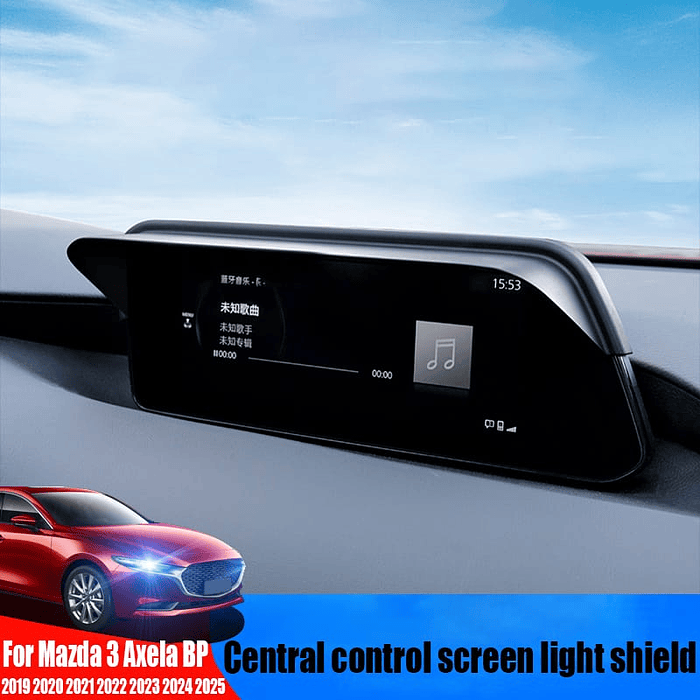 visor parasol de pantalla Mazda 3 2019-2024 antirreflejo  13