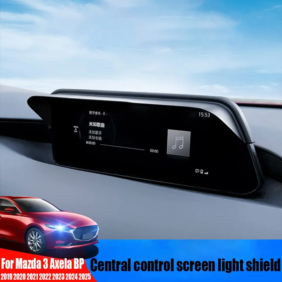 Visor parasol de pantalla Mazda 3 2019-2024 antirreflejo 13
