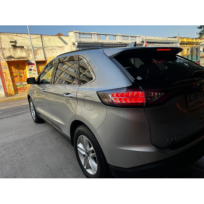 Bota Aguas de Acrílico 2mm plano Negro Brillante a Medida para Ford edge 2015 a 2019  6