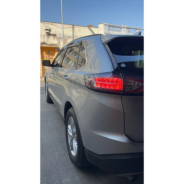 Bota Aguas de Acrílico 2mm plano Negro Brillante a Medida para Ford edge 2015 a 2019  7