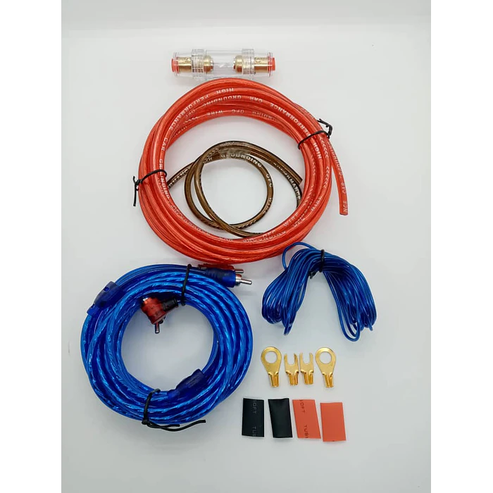 Kit de cables de amplificación para auto, Modelo Premium Número 8GA 2