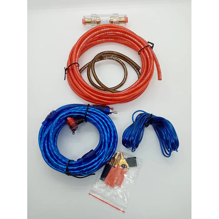 Kit de cables de amplificación para auto, Modelo Premium Número 8GA 3
