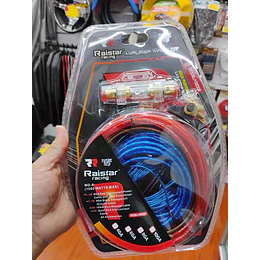 Kit de cables de amplificación para auto, Modelo Premium Número 8GA