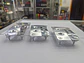Set Cubre Pedales Deportivo 3 Piezas todo cromado - Miniatura 4