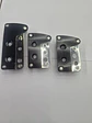 Set Cubre Pedales Deportivo 3 Piezas negro con cromado - Miniatura 1