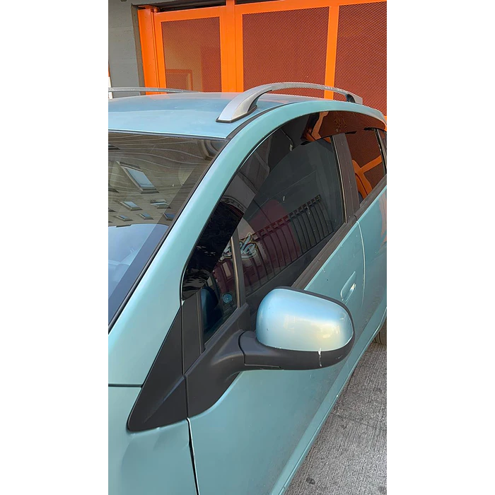 Bota Aguas de Acrílico 2mm plano Negro Brillante a Medida para Chervrolet Spark GT 2010 a 2016 5