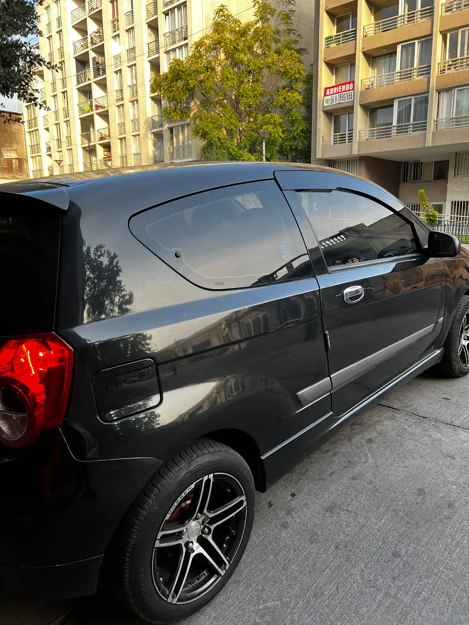 Bota Aguas Acrílico 2mm Negro, 2pzs - Aveo LS Hatchback 2008-11 3