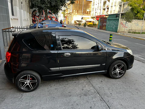 Bota Aguas Acrílico 2mm Negro, 2pzs - Aveo LS Hatchback 2008-11